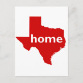 Texas Home Briefkaart (Voorkant)