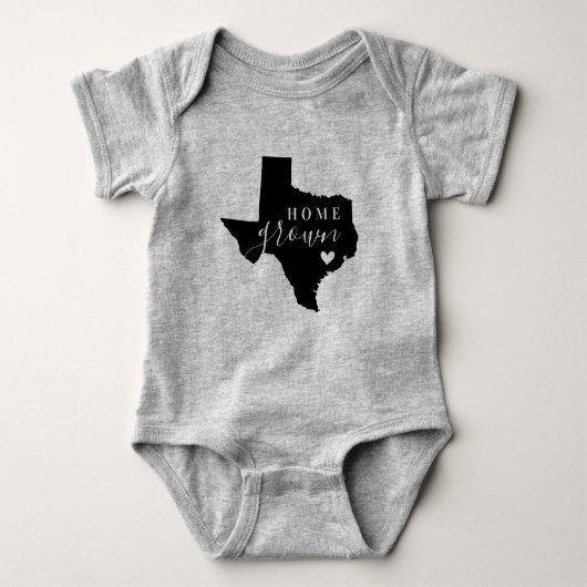 Texas Home Grown State T-shirt (Voorkant)