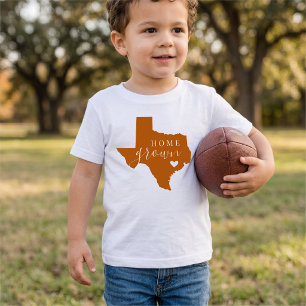 Texas Home Grown Verbrand Oranje en Wit