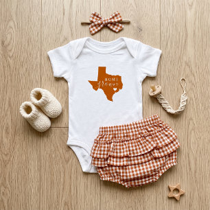 Texas Home Grown Verbrand Oranje en Wit