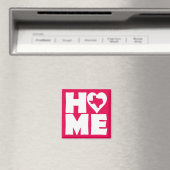 Texas Home Heart State Koelkastmagneet Magneet (Insitu (Vaatwasser))