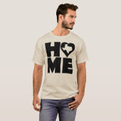Texas Home Heart State Tees T-Shirt (Voorkant volledig)