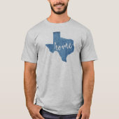 Texas Home Hout Grain T-shirt (Voorkant)