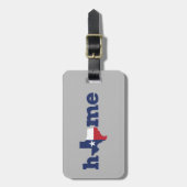 Texas Home - Lone Star State Bagagelabel (Voorkant verticaal)