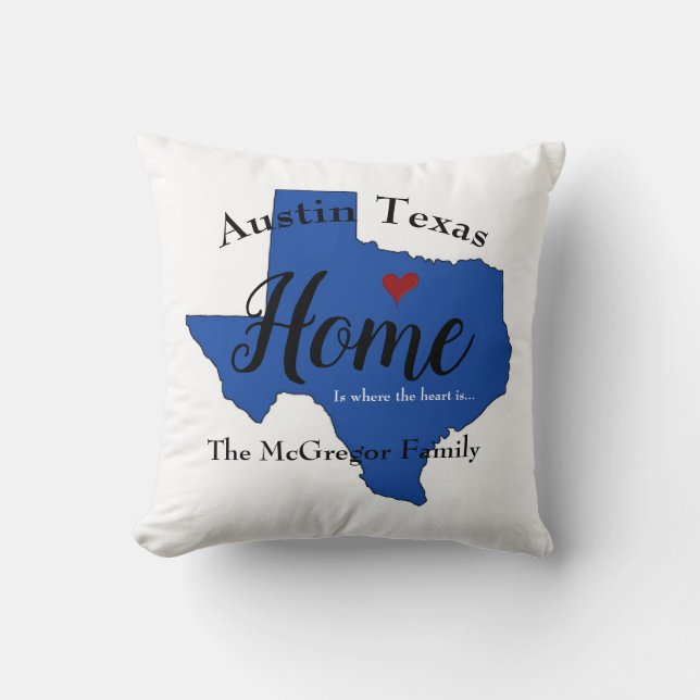 Texas Home Sierkussen (Voorkant)