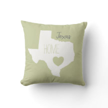 Texas home state kaart liefde hart