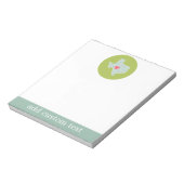 Texas Home State Love met optioneel aangepast hart Notitieblok (Linkerzijde)