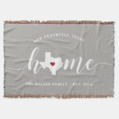 Texas Home State Persoonlijk Deken (Voorkant)