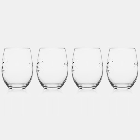 Texas Home Sweet Home Wijnglas Zonder Voet (Links)