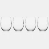 Texas Home Sweet Home Wijnglas Zonder Voet (Rechts)