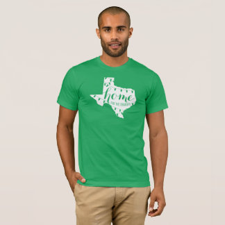 Texas Home voor het Vakantie Texas kerstShirt T-shirt