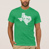 Texas Home voor het Vakantie Texas kerstShirt T-shirt (Voorkant)