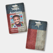 Texas Homeschool ID Badge (Voor- en achterkant)