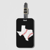 Texas Honkbal Staat grappig Texas Honkbal Bagagelabel (Voorkant (verticaal))