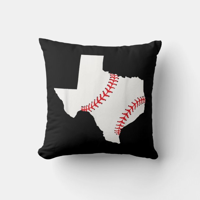 Texas Honkbal Staat grappig Texas Honkbal  Kussen (Voorkant)