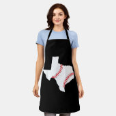 Texas Honkbal Staat grappig Texas Honkbal Schort (Gedragen)