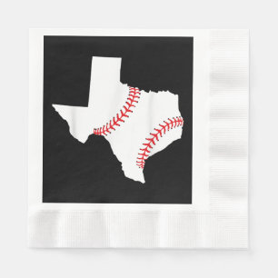 Texas Honkbal Staat grappig Texas Honkbal Servet