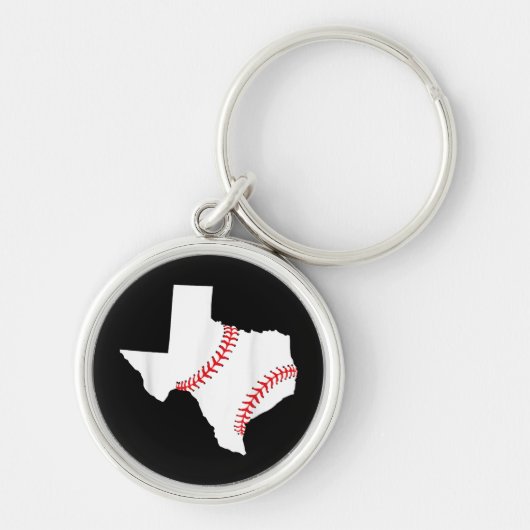 Texas Honkbal Staat grappig Texas Honkbal Sleutelhanger (Voorkant)