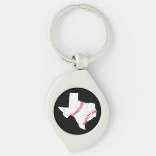 Texas Honkbal Staat grappig Texas Honkbal Sleutelhanger
