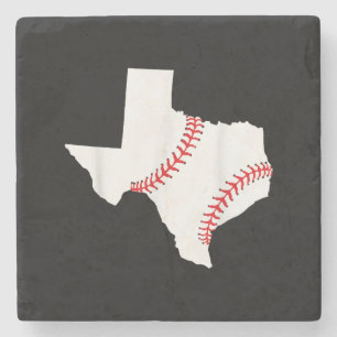 Texas Honkbal Staat grappig Texas Honkbal Stenen Onderzetter