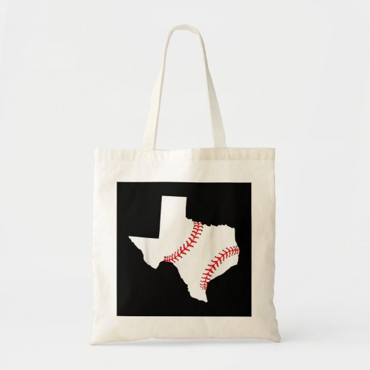 Texas Honkbal Staat grappig Texas Honkbal Tote Bag (Voorkant)