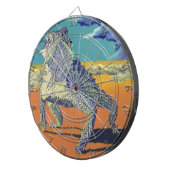 Texas Horned Lizard Dartbord (Voorkant Rechts)