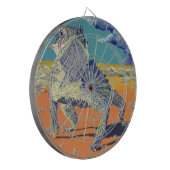 Texas Horned Lizard Dartbord (Voorkant Links)