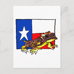 TEXAS HORNED TOAD BRIEFKAART