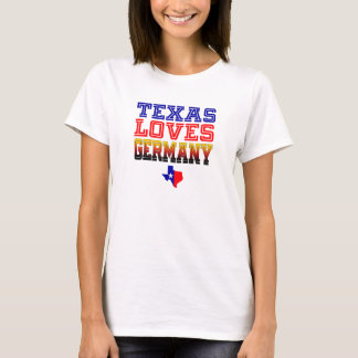 Texas houdt van Duitsland T-shirt