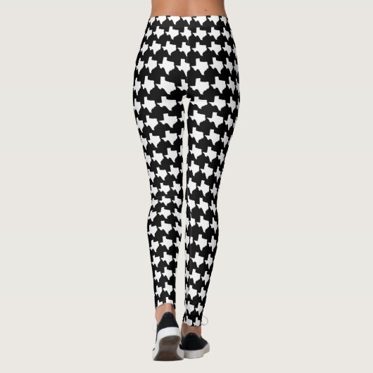 Texas Houndstooth. Texas Pride Leggings (Achterkant)