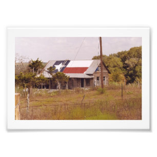 Texas House One Foto Afdruk