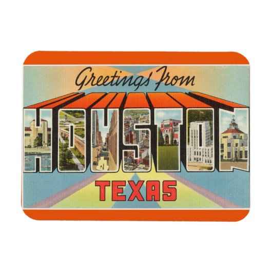 Texas, Houston magneet (Horizontaal)