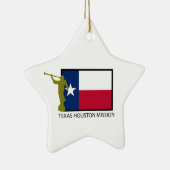 TEXAS HOUSTON MISSIE LDS CTR KERAMISCH ORNAMENT (Rechts)