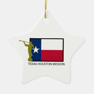 TEXAS HOUSTON MISSIE LDS CTR KERAMISCH ORNAMENT