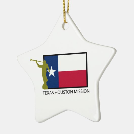 TEXAS HOUSTON MISSIE LDS CTR KERAMISCH ORNAMENT (Links)