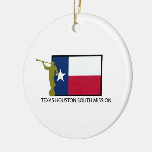 TEXAS HOUSTON SUOTH MISSIE LDS CTR KERAMISCH ORNAMENT (Links)