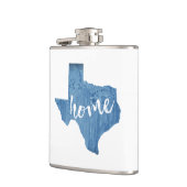 Texas Houtnerf Heupfles (Links)