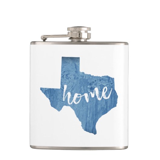 Texas Houtnerf Heupfles (Voorkant)