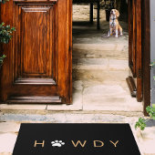 Texas Howdy Pet Paw Welkom Deur Mat