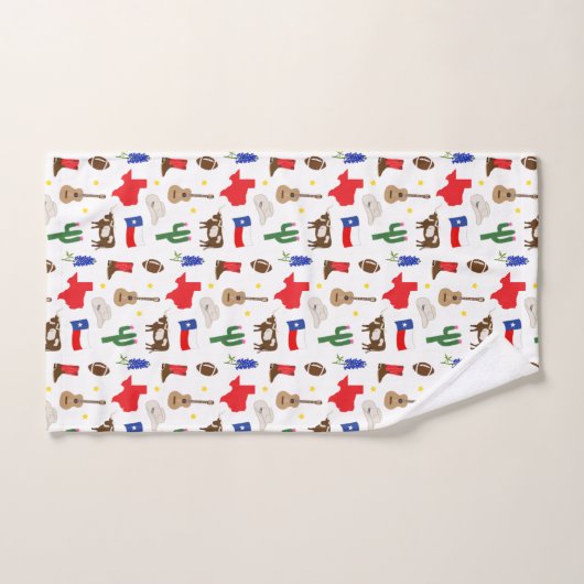 Texas Icons Bad Handdoek (Handdoek)