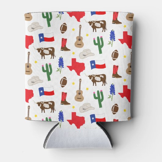 Texas Icons Blikjeskoeler (Voorkant)