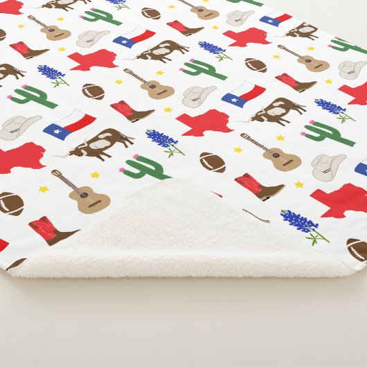 Texas Icons Sherpa Deken (3/4)