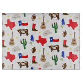Texas Icons Snijplank