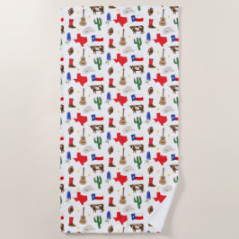 Texas Icons Strandlaken