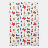 Texas Icons Theedoek (Verticaal)