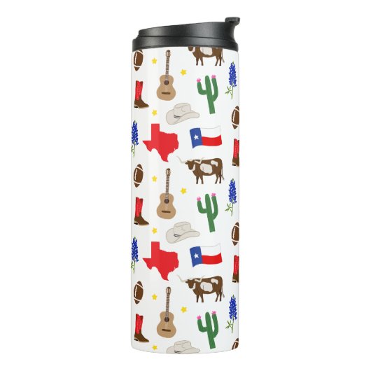Texas Icons Thermosbeker (Gedraaid links)