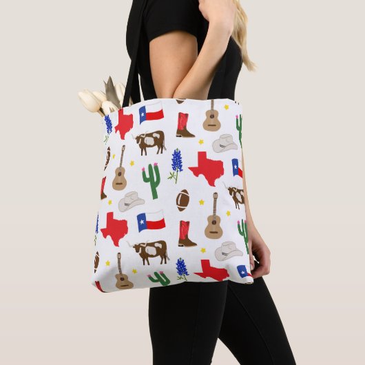 Texas Icons Tote Bag (Dichtbij)