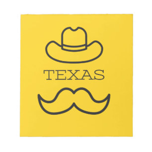 Texas in Geel 2 Notitieblok