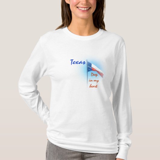 Texas in mijn hart Shirt (Voorkant)