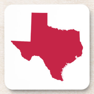 Texas in Red Onderzetter